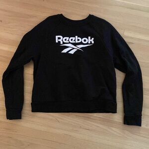 Reebok black sweatshirt